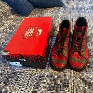 Vans House of Terror - A Nightmare on Elm Street Sk8-Hi (Men's 13)